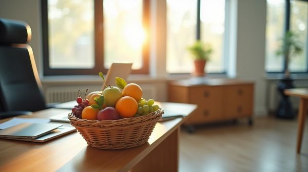 Offrez des paniers de fruits au bureau pour le bien-être des équipes