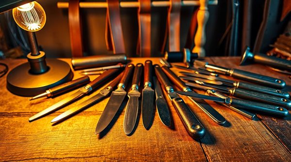 Outils pour le cuir : qualité et innovation au service des pros